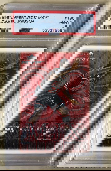 1999 Upper Deck MVP Michael Jordan #190 PSA 9 Mint BULLS Pop 12!