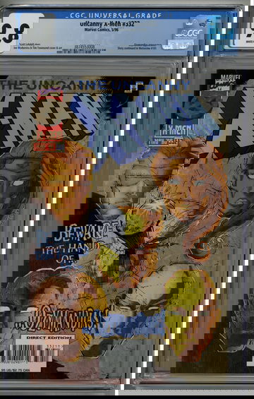 Uncanny X-Men 332 CGC 9.8 Onslaught Prelude