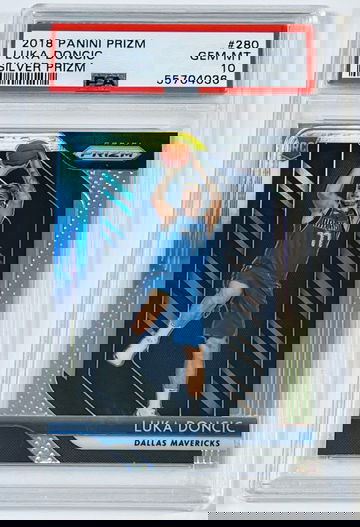 2018 Prizm Silver  Luka Doncic PSA 10