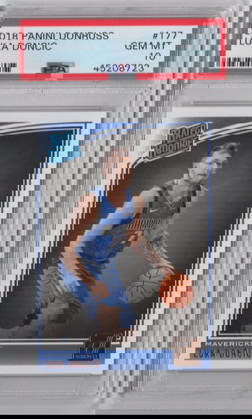 2018 Donruss Luka Doncic PSA 10