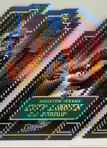 C.J. Stroud 2023 Prestige CL-2 City Limits Die Cut  *** Rare Rookie Card CASE HIT ***