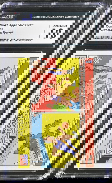 2003 BAZOOKA COMICS KOBE BRYANT #8 COMICS LA LAKERS CGC 10 GEM MT