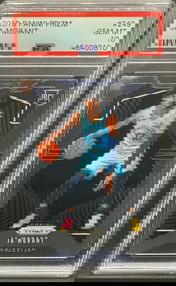 Ja Morant 2019 Panini Prizm PSA 10 Rookie 