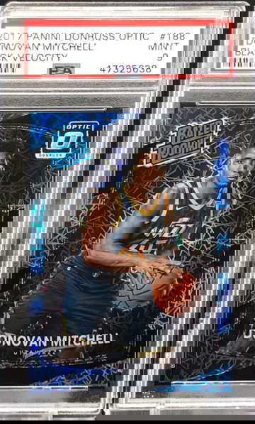 2017 Optic Rated RC Black velocity Donovan Mitchell /39