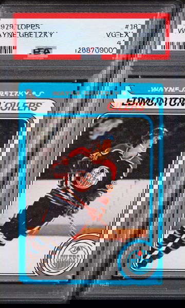 1979 Topps Wayne Gretzky #18 PSA 4