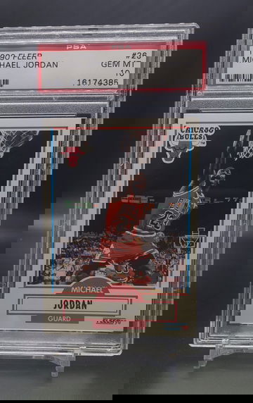 Michael Jordan 1990 Fleer PSA 10