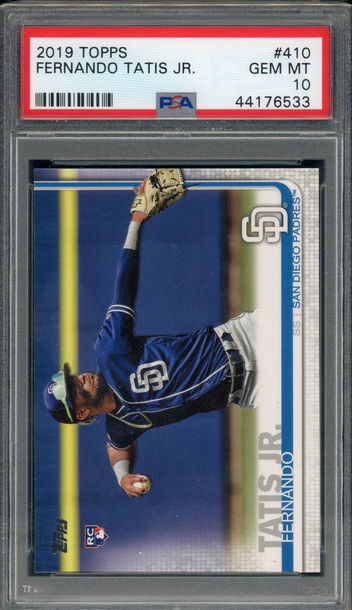2019 Topps Fernando Tatis Jr. PSA 10
