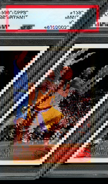 1996 Topps #138 Kobe Bryant PSA Mint 9