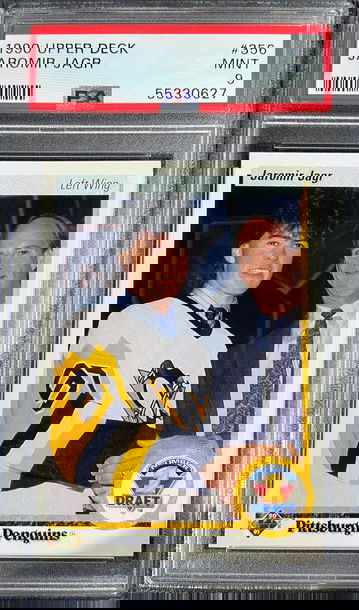 1990 Upper Deck ROOKIE Jaromir Jagr PSA 9 MINT!!