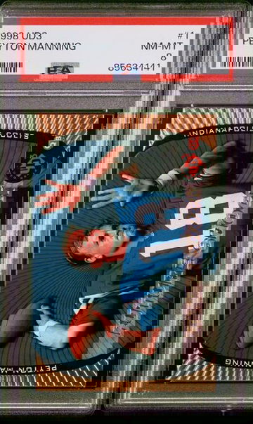 1998 UD3 Peyton Manning #1 PSA 8 [FT-2C.15]