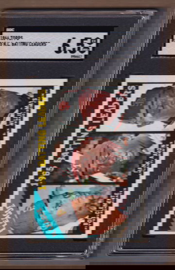 1966 Topps #215 NL Batting Leaders SGC 6.5