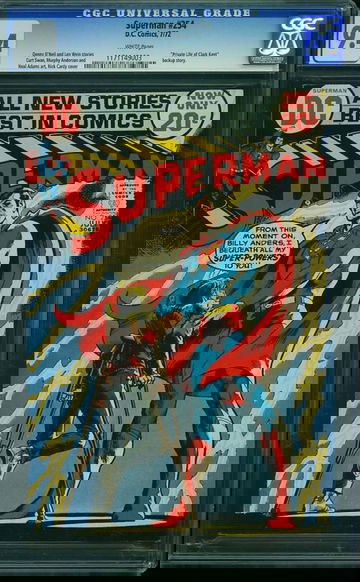 SUPERMAN #254, CGC 9.4 NM