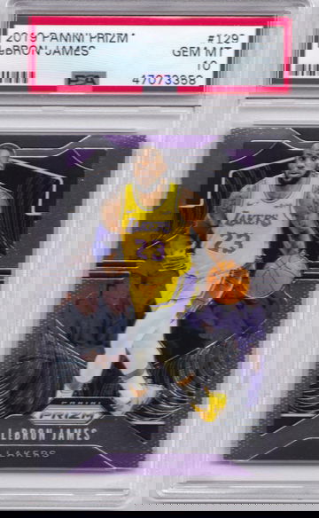 LeBron James 2019 Prizm PSA 10 