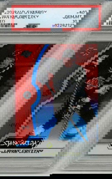 2018 UPPER DECK SYNERGY RED WAYNE GRETZKY CARD KINGS PSA 10 LOW POP