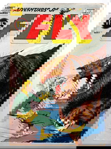 1961 Archie Adventures Comic Book Adventures Of The Fly #12 Beater