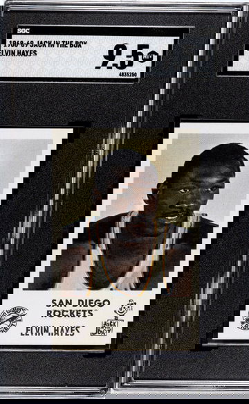 1968 Jack In the Box San Diego Rockets Elvin Hayes ROOKIE SGC 9.5 MINT+