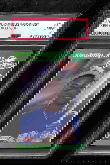 1989 DONRUSS ROOKIES KEN GRIFFEY JR PSA 9