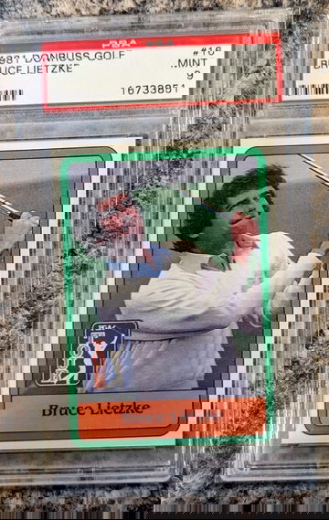 1981 Donruss Bruce Lietzke PSA 9 Golf