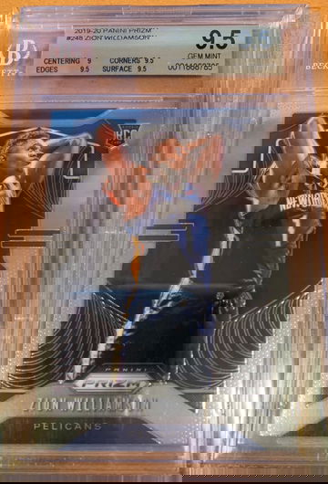 Zion Prizm Rookie BGS 9.5