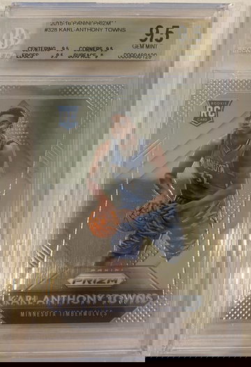 Karl-Anthony Towns Prizm BGS 9.5 RC