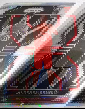 2021-22 Prizm  Alperen Sengun Hyper Prizm Rookie RC #318 Houston Rockets