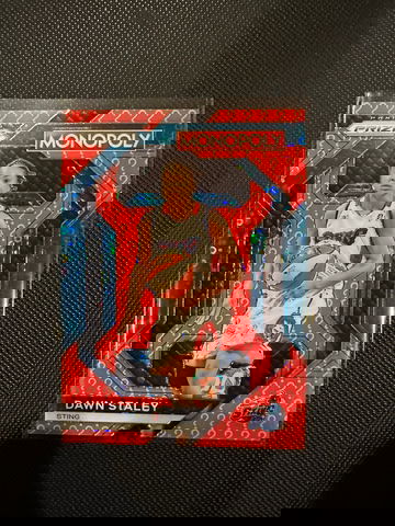 2024 Panini Prizm WNBA Monopoly - Question Mark Disco Prizm Dawn Staley /25