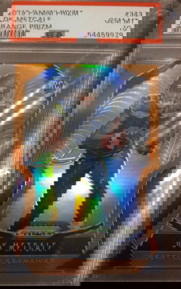 Dk metcalf orange prizm /249 psa10 pop 11