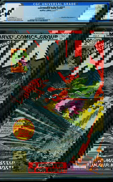 INCREDIBLE HULK #208, CGC 9.4 NM