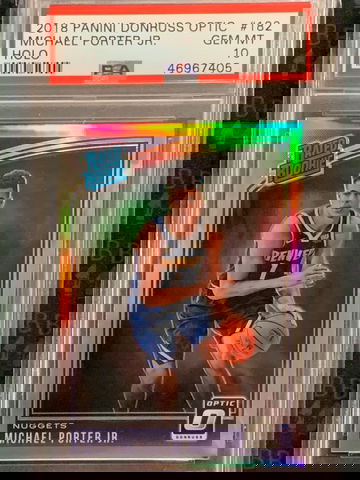 2018 Optic Michael Porter Jr Holo Rookie RC PSA 10 Gem Mint