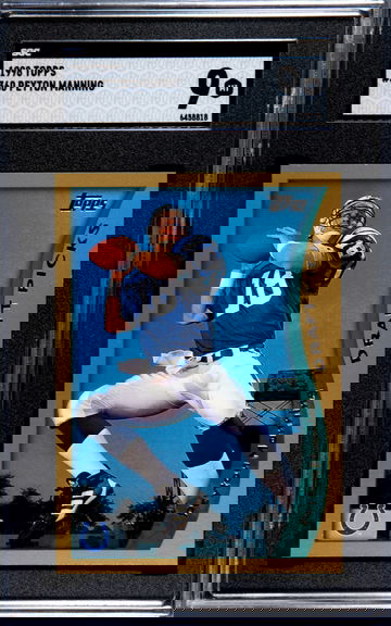 1998 Topps Football Peyton Manning ROOKIE RC #360 SGC 9 MINT