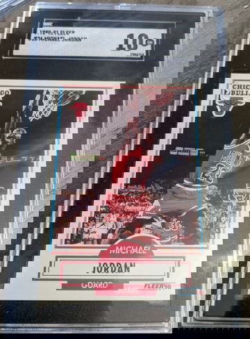 1990 Fleer 26 Michael Jordan SGC 10