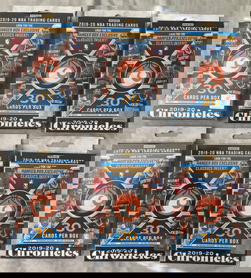 6X 2019-20 Chronicles Basketball Hanger Boxes