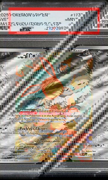 2025 Pokemon SVP #173 Eevee Prismatic Evolutions PSA 9