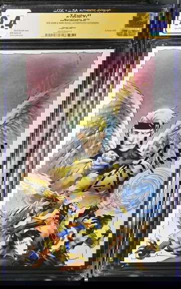 X-Factor #1 2024 Virgin 1:100 Marvel Comic CGC 9.4 Double Signed Quinn & Russell