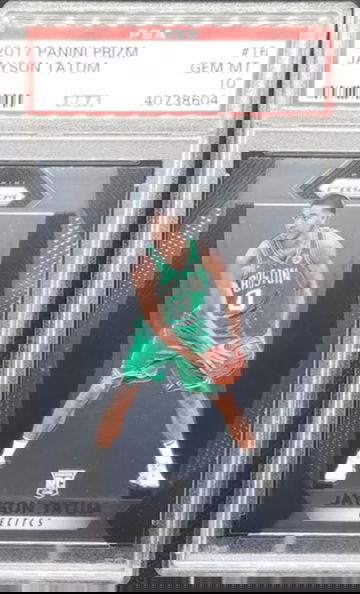 Jayson Tatum 2017 Panini Prizm RC Rookie # 16 PSA Gem Mint 10