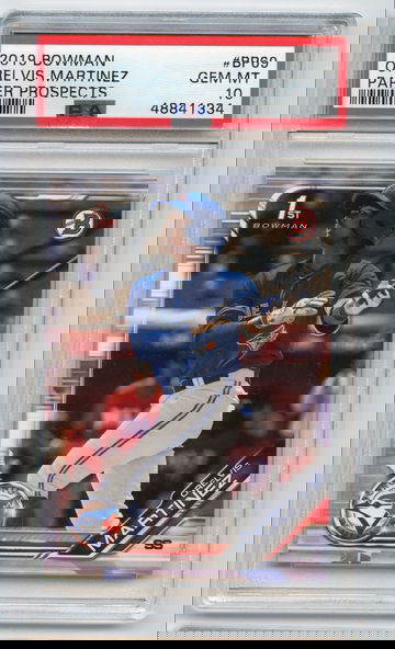 Orelvis Martinez 2019 bowman paper psa 10