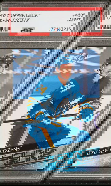 2020 Upper Deck Dylan Cozens #495 PSA 9