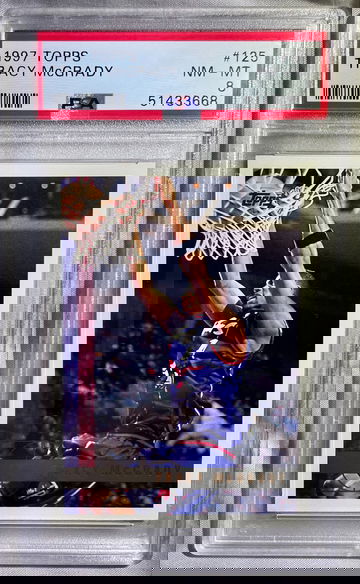 1997 Topps Tracy McGrady #125 PSA 8 NM-MT Rookie RC