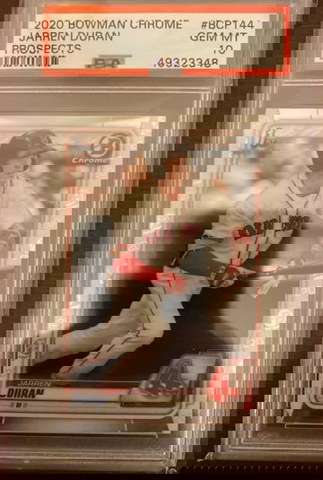 JARREN DURAN 2020 BOWMAN CHROME PSA 10 GEM MINT 