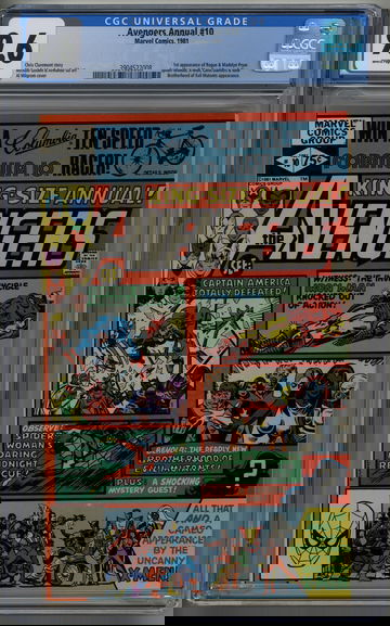 Avengers Annual 10 CGC 9.6 1st Rogue & Madelyn Prior X-Men, Spider-Woman & Mystique app.