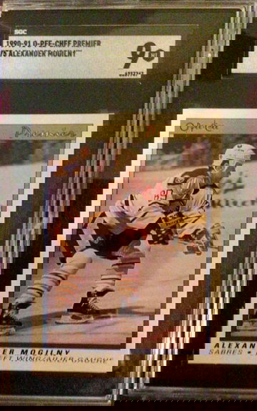 1990-91 O-Pee-Chee Premier Hockey #76 Alexander Mogliny RC