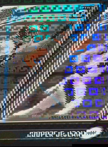 Cooper DeJean 2024 Panini Donruss Optic Rated Rookie Black Pandora /25 #221