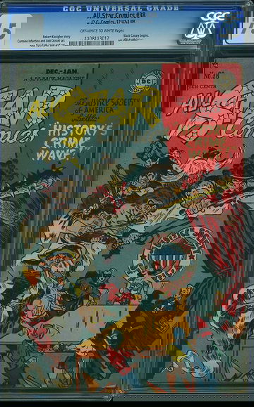 ALL STAR COMICS #38, CGC 7.5 VF-