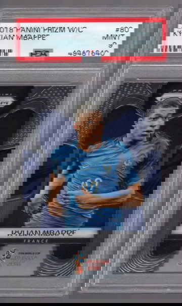 Kylian Mbappe 2018 Panini World Cup Prizm 
