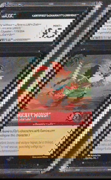 2023 Disney Lorcana Mickey Mouse Brave Little Tailor CGC 9.5