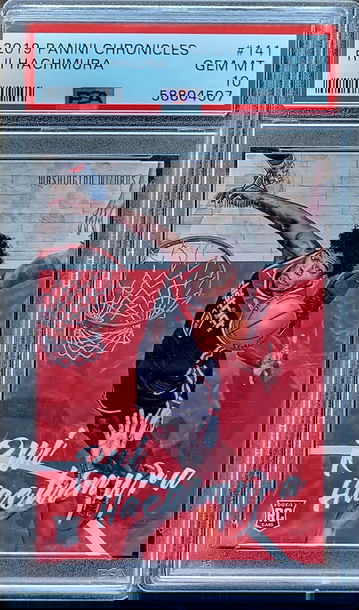 2019 RUI HACHIMURA Panini Luminance Chronicles PSA 10 Rookie RC #141