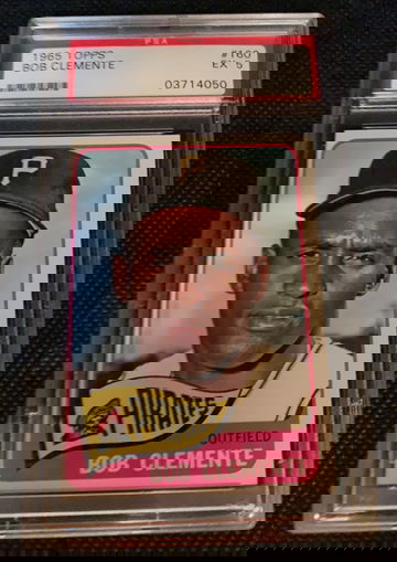 1965 Topps Roberto Clemente PSA 5