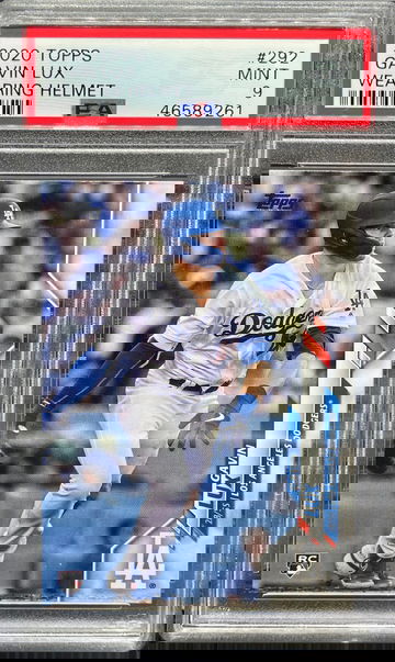 2020 Topps Gavin Lux #292 PSA 9