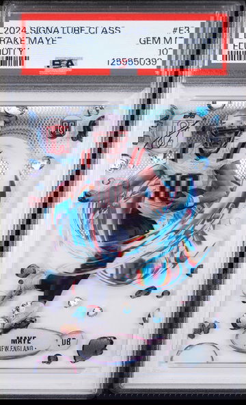 2024 Topps Signature Class Drake Maye #F-3 PSA 10