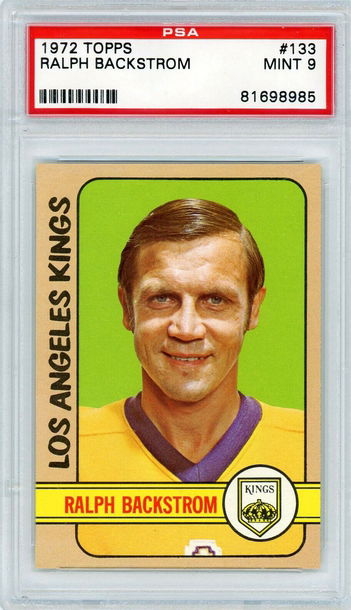 1972 Topps Ralph Backstrom #133 PSA 9 P1252
